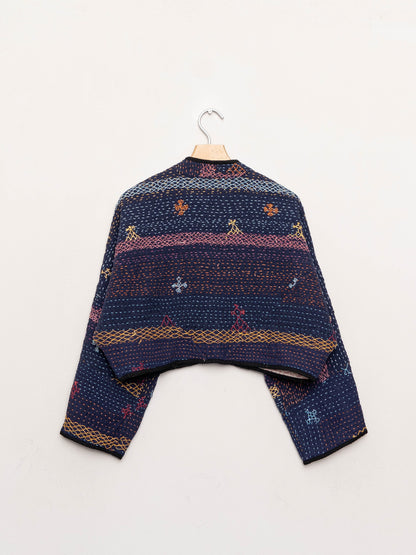 The Kaira Cropped Saami Quilt Jacket