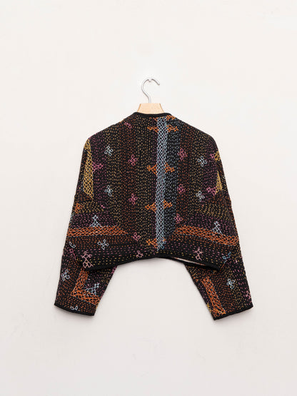 The Kaira Cropped Saami Quilt Jacket