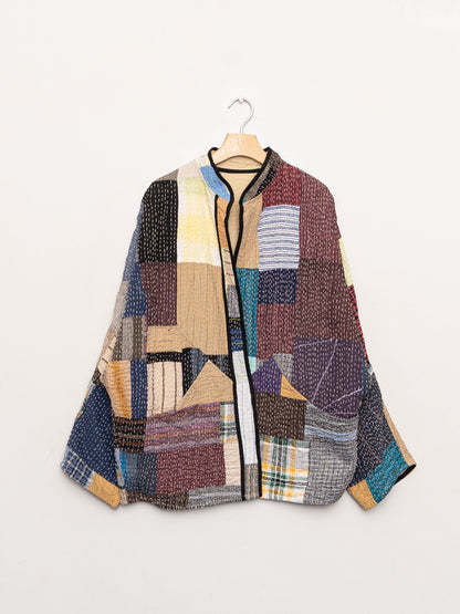 The Ishani Patchwork Ralli Quilt Jacket
