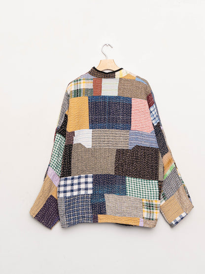 The Ishani Patchwork Ralli Quilt Jacket