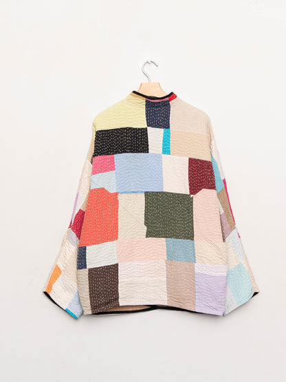 The Ishani Patchwork Ralli Quilt Jacket