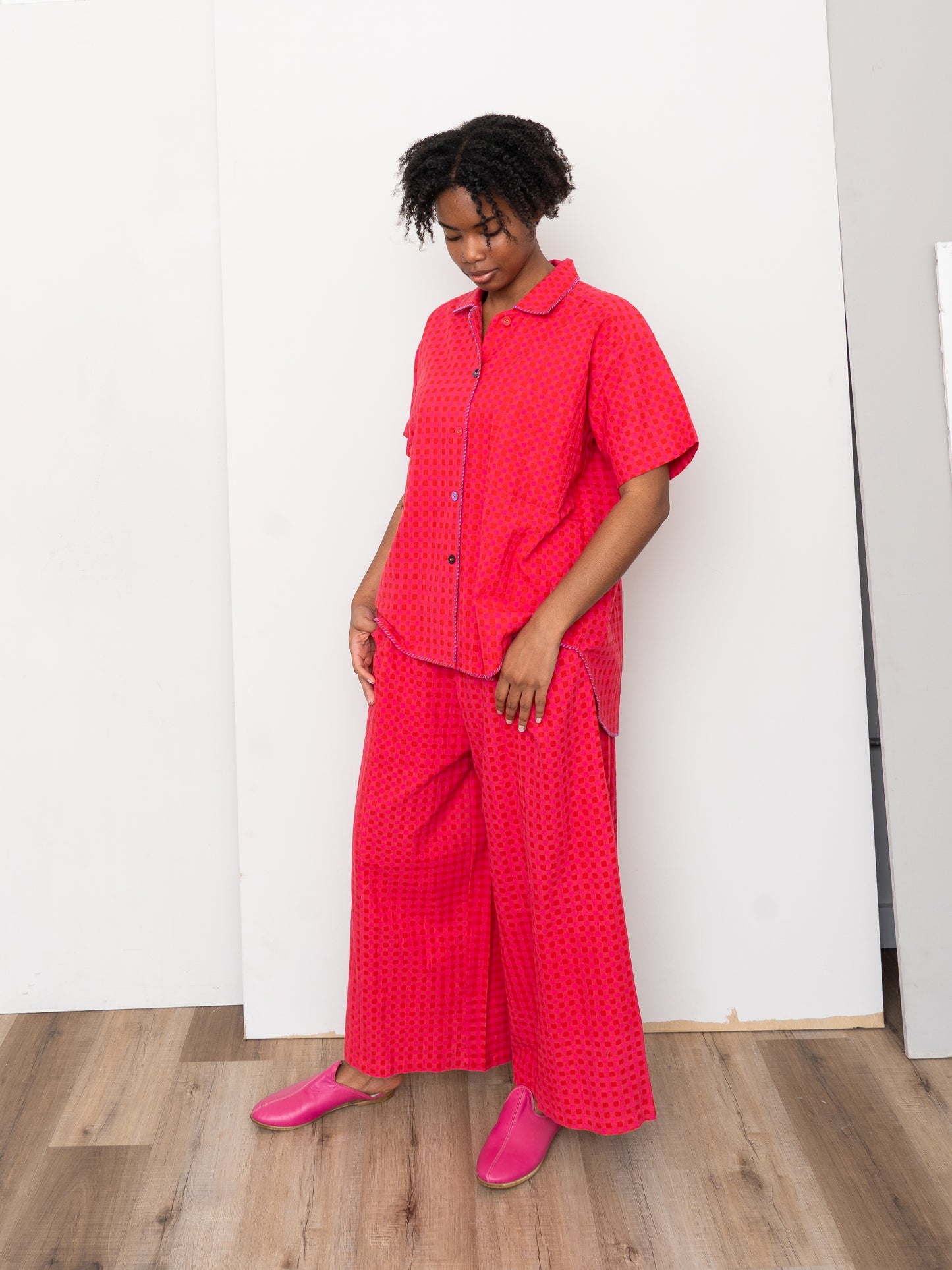 The Nayan Pant ~ Petunia Check
