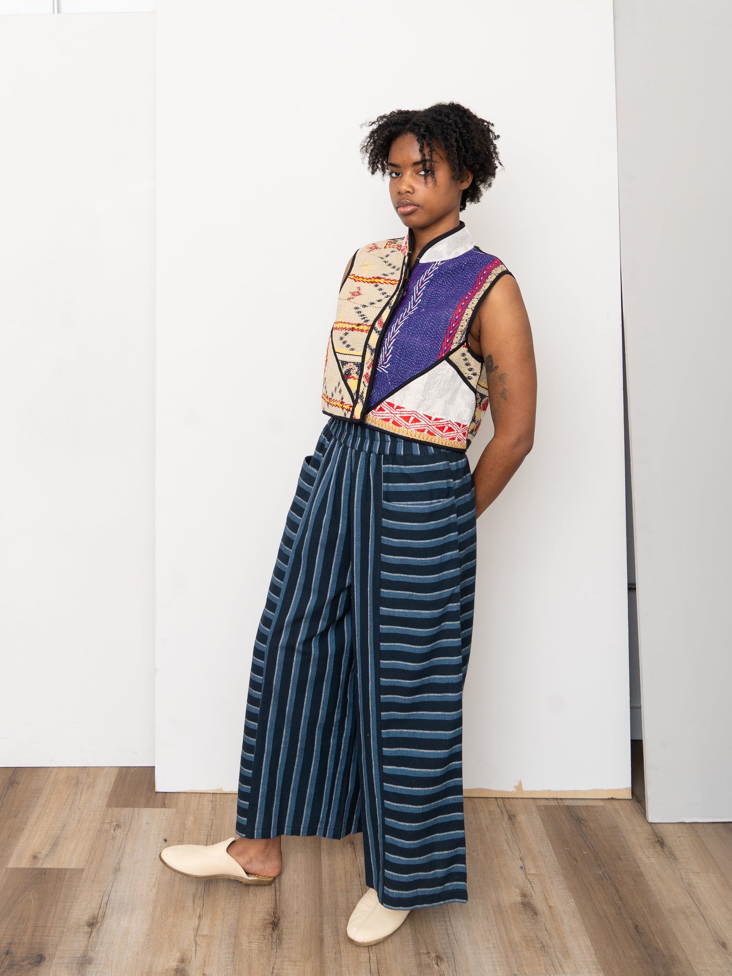 The Nayan Pant ~ Tarmac Stripe