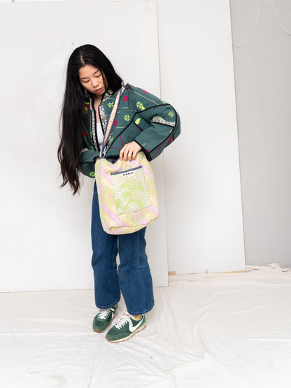 The Xoti II Zero-Waste Quilted Kantha Bag