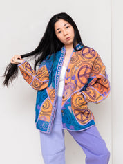 The Ladhiya Suzani Quilted Kantha Jacket