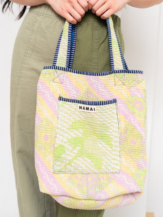 The Xoti II Zero-Waste Quilted Kantha Bag