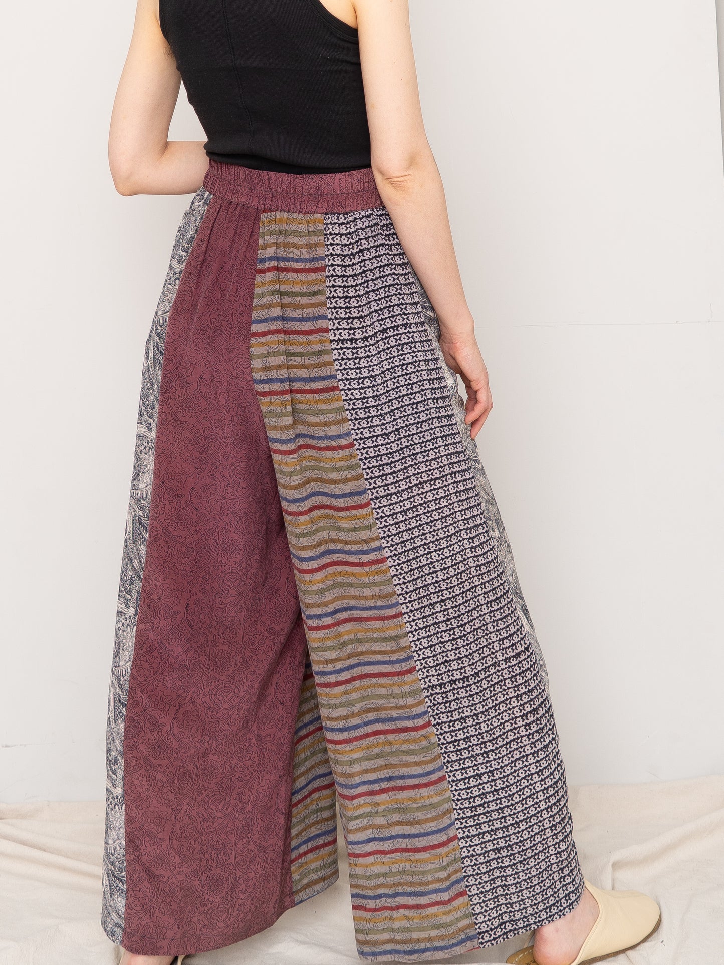 The Nayan Pant - Small - Recycled Silk
