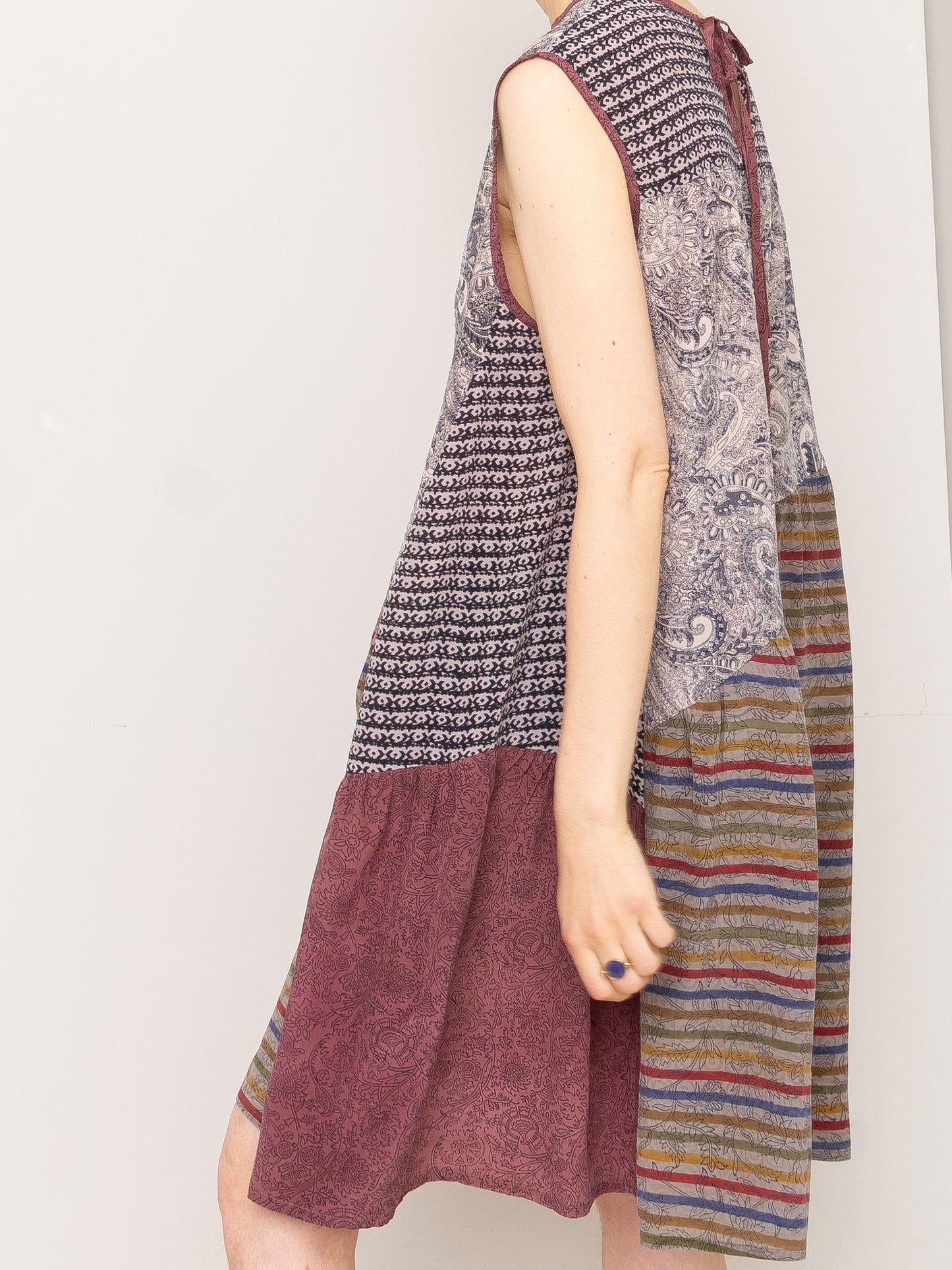 The Anan Short Dress  - XS/S - Recycled Silk