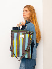 The Goa Market Recycled Nylon Tote Bag - Pool Boy