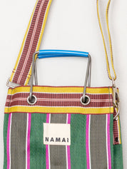 The Goa Mini Market Recycled Nylon Tote Bag - Midnight Plum