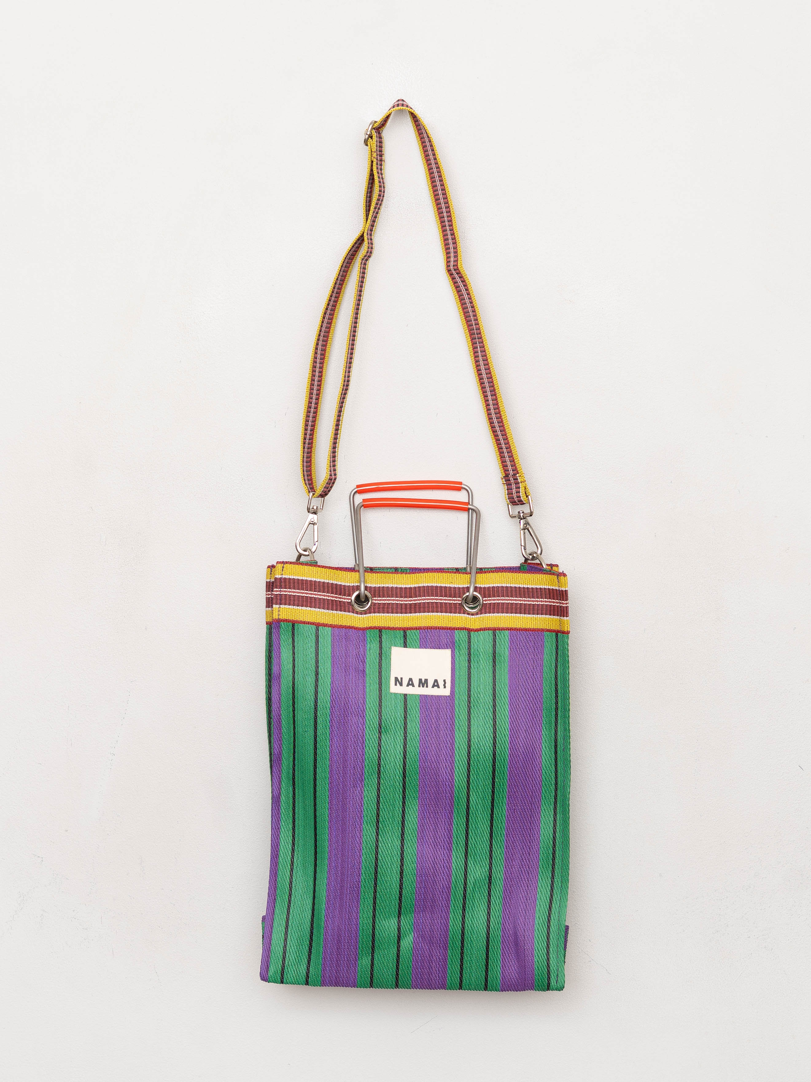 The Goa Market Recycled Nylon Tote Bag- Grape Verde