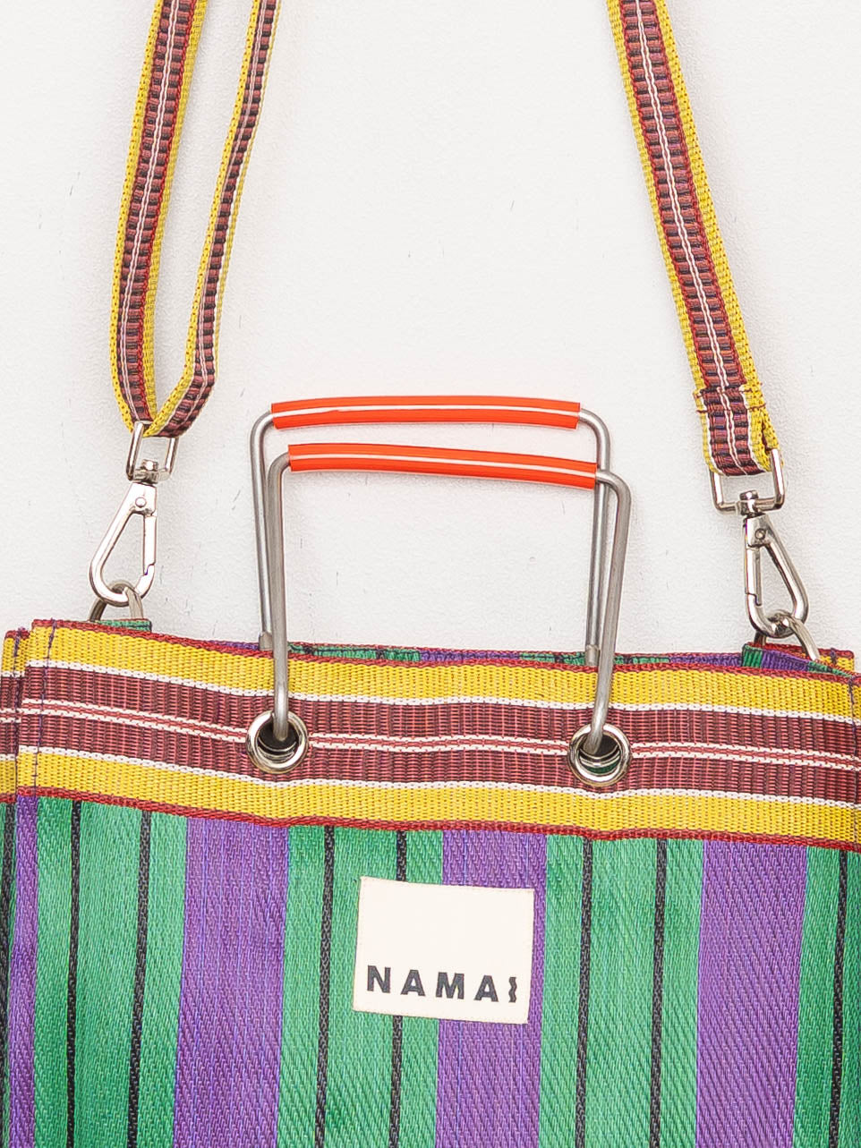 The Goa Market Recycled Nylon Tote Bag- Grape Verde
