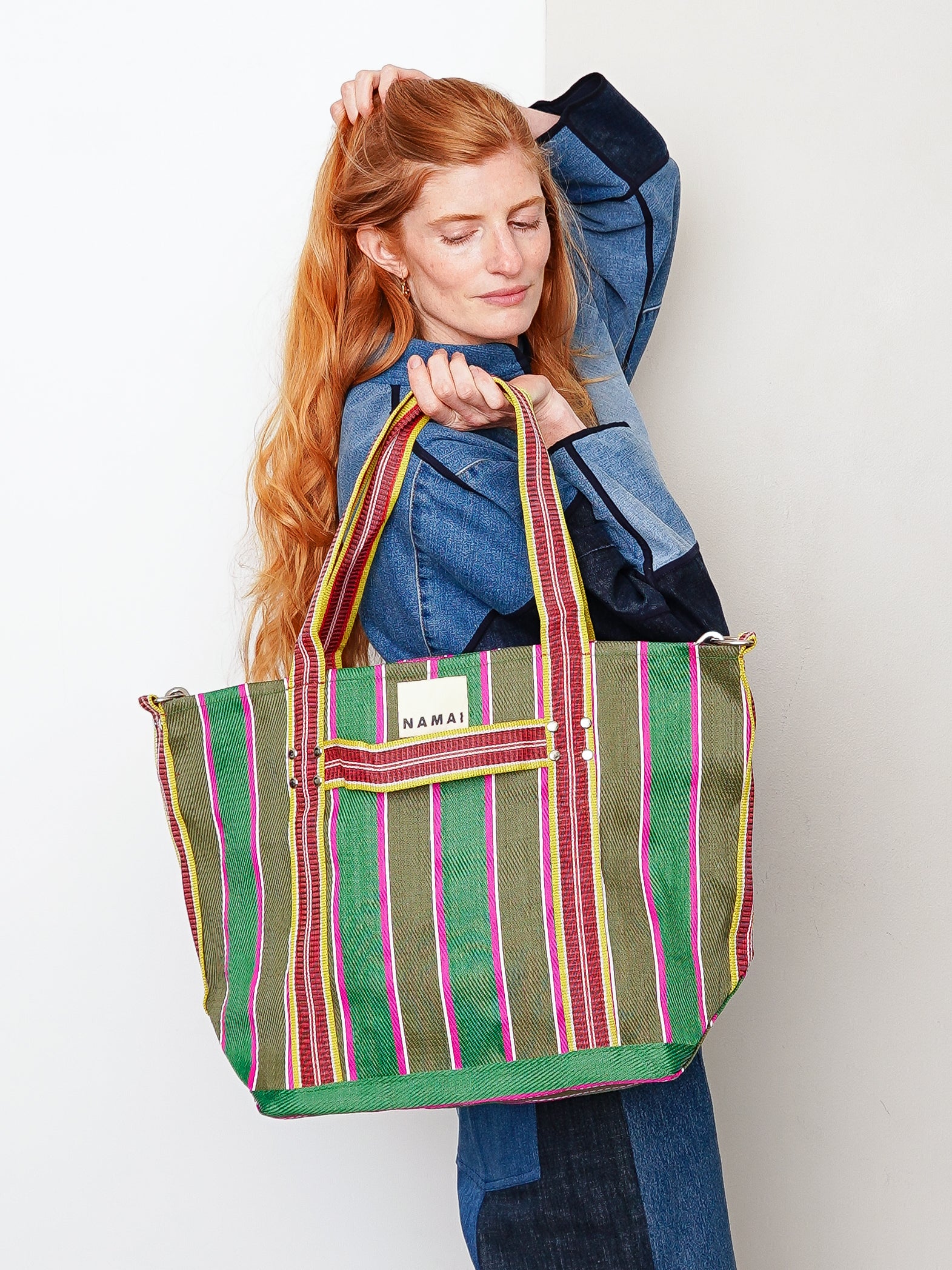 The Goa Recycled Nylon Travel Tote - Midnight Plum