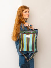 The Goa Mini Market Recycled Nylon Tote Bag - Pool Boy