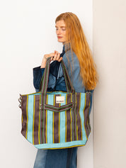 The Goa Recycled Nylon Travel Tote - Pool Boy