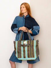 The Goa Recycled Nylon Travel Tote - Pool Boy