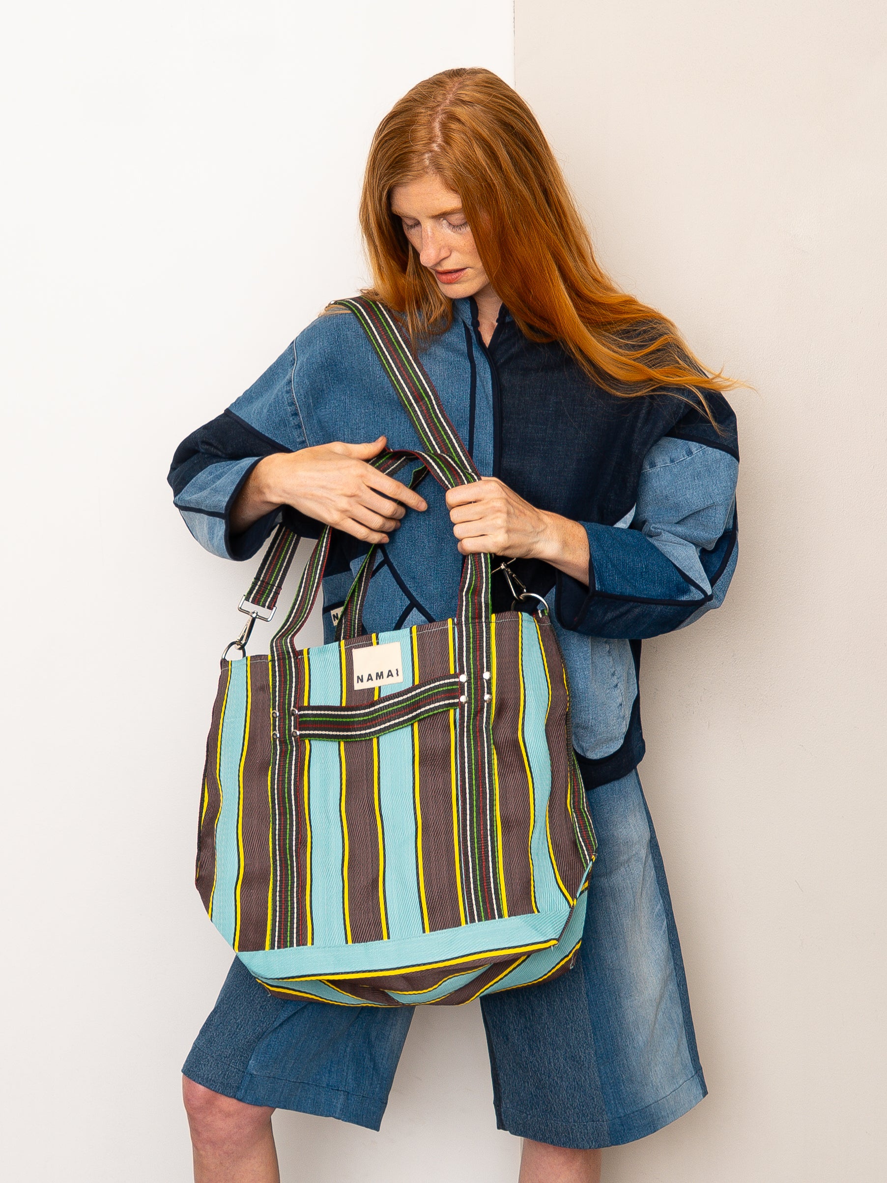 The Goa Recycled Nylon Travel Tote - Pool Boy