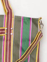 The Goa Recycled Nylon Travel Tote - Midnight Plum