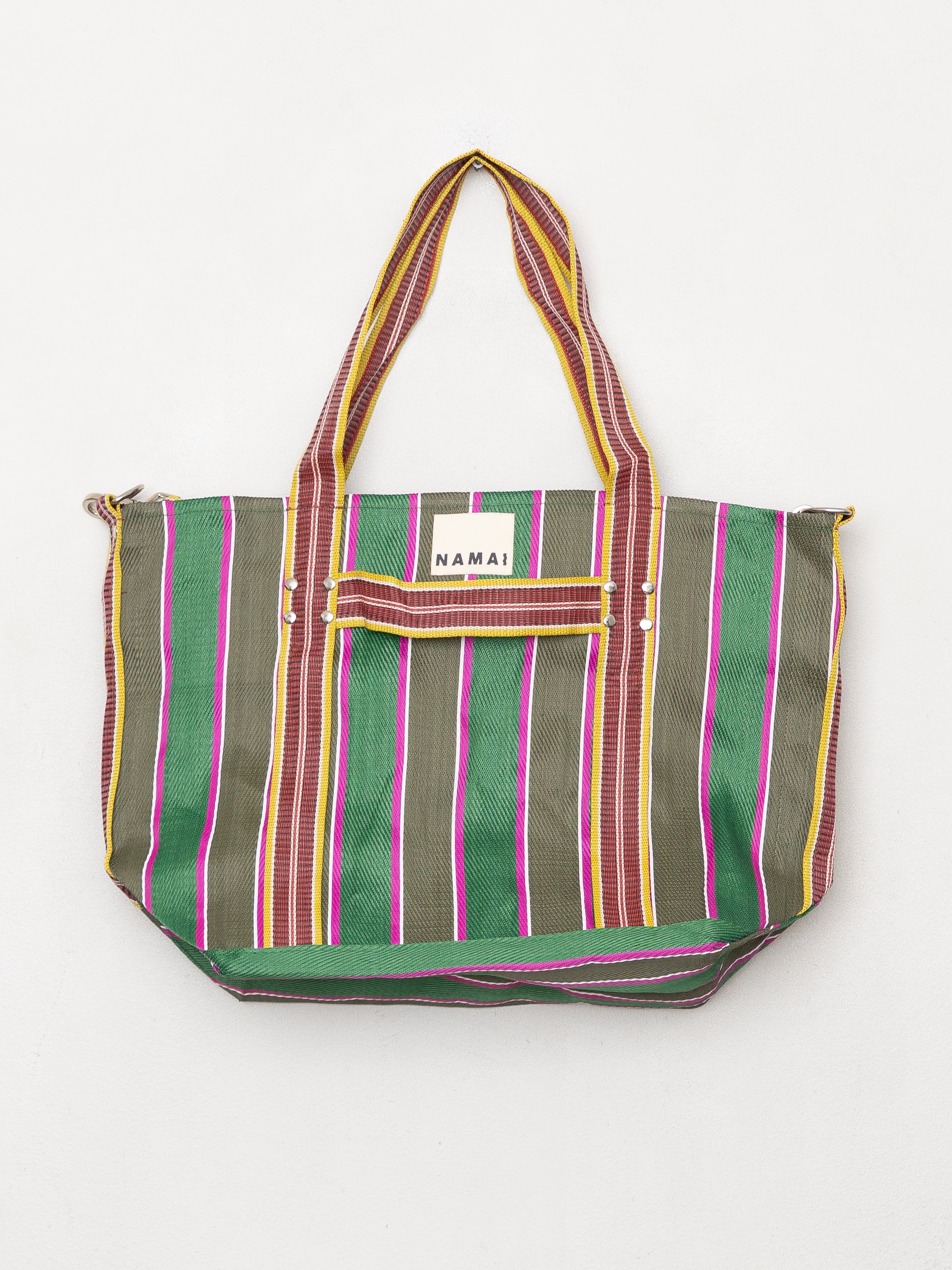 The Goa Recycled Nylon Travel Tote - Midnight Plum