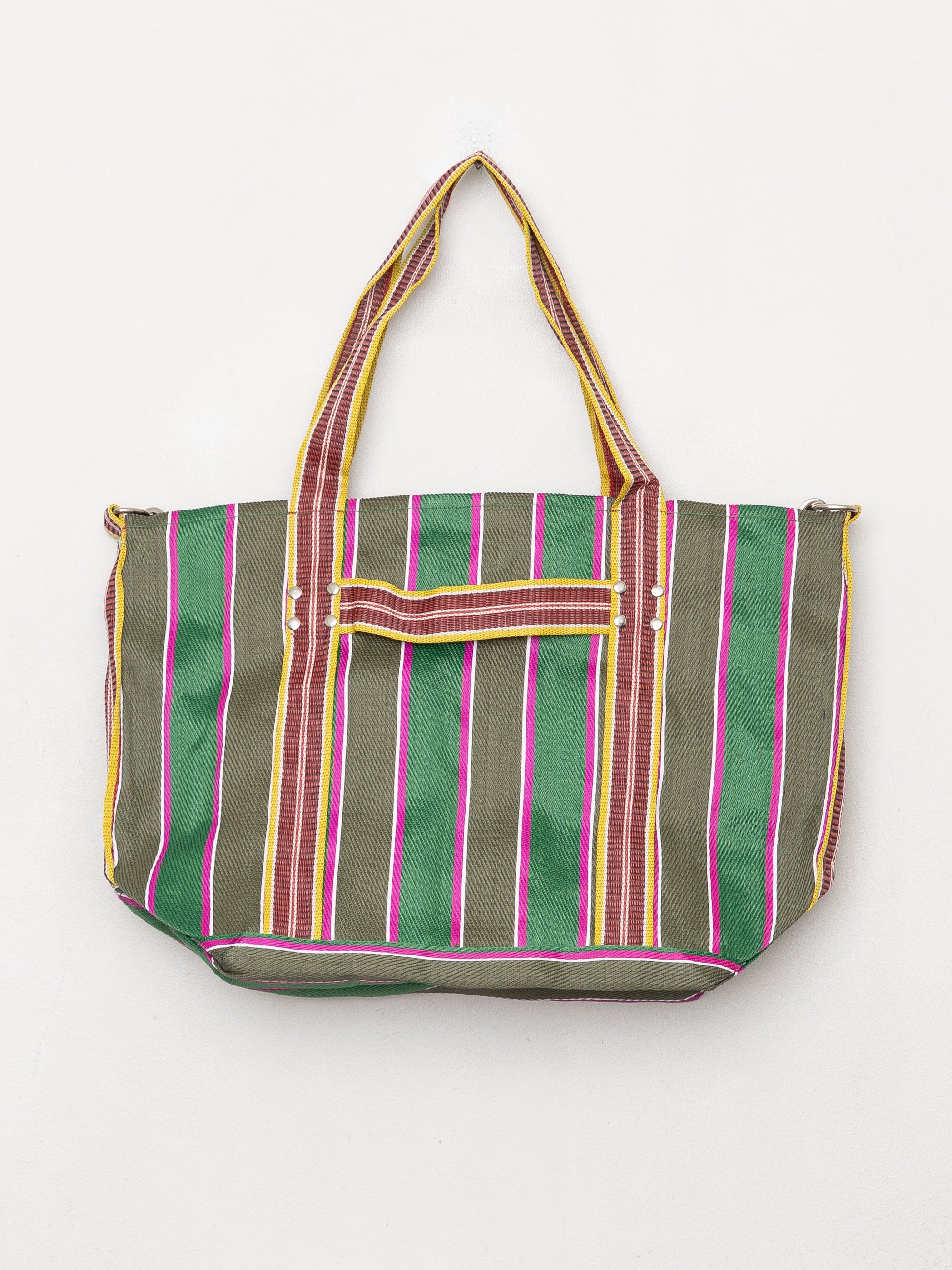 The Goa Recycled Nylon Travel Tote - Midnight Plum