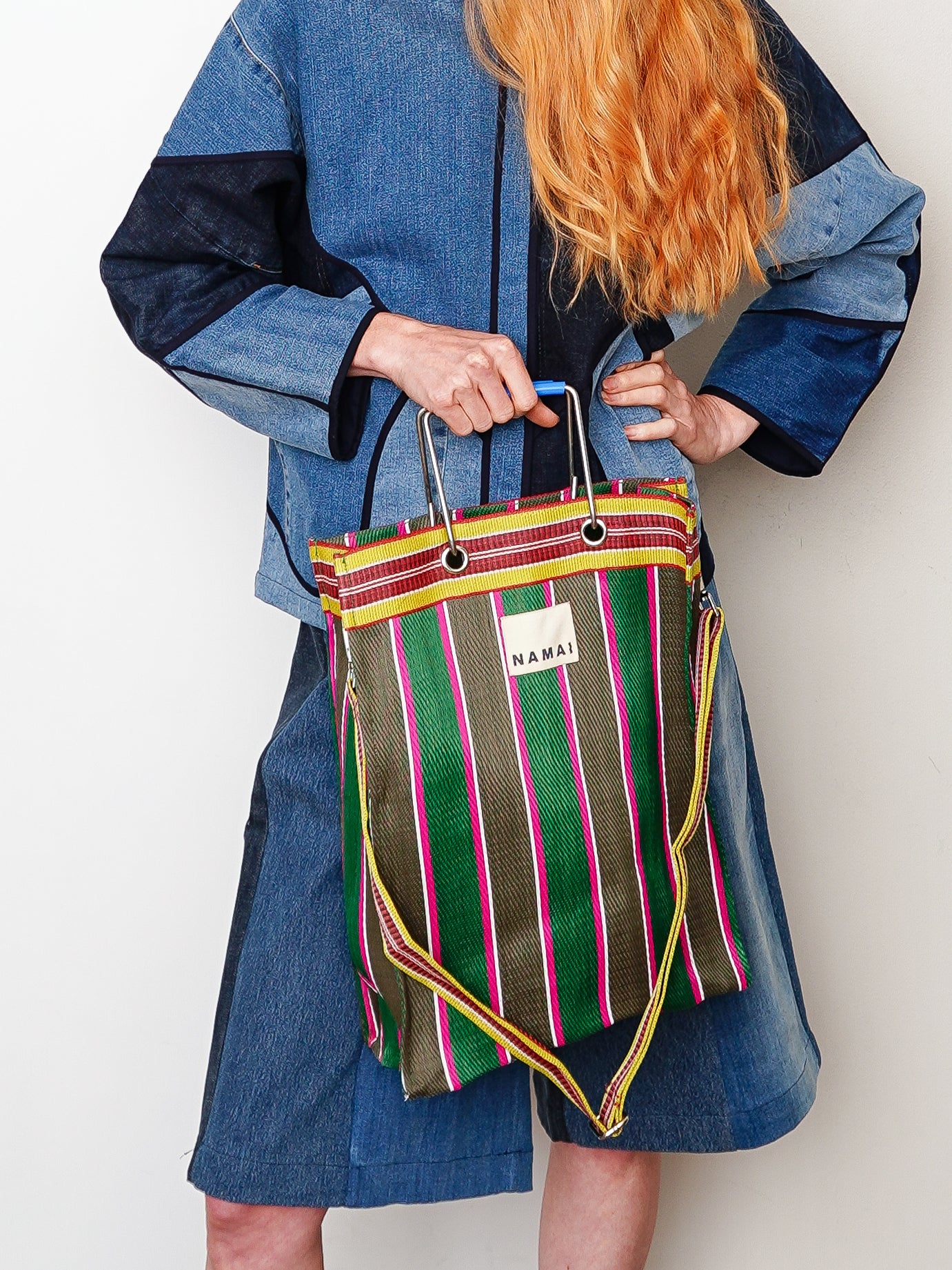 The Goa Market Recycled Nylon Tote Bag - Midnight Plum