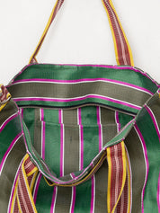 The Goa Recycled Nylon Travel Tote - Midnight Plum