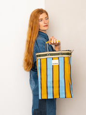 The Goa Market Recycled Nylon Tote Bag- Tango Pop