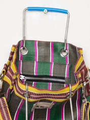 The Goa Mini Market Recycled Nylon Tote Bag - Midnight Plum