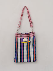 The Goa Market Recycled Nylon Tote Bag- Gumball Check