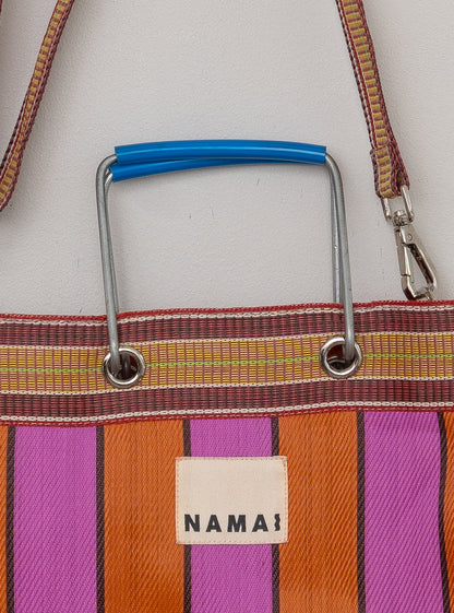 The Goa Market Recycled Nylon Tote Bag- Melon Pop