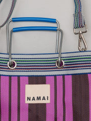 The Goa Market Recycled Nylon Tote Bag- Berry Ripple
