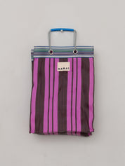The Goa Market Recycled Nylon Tote Bag- Berry Ripple