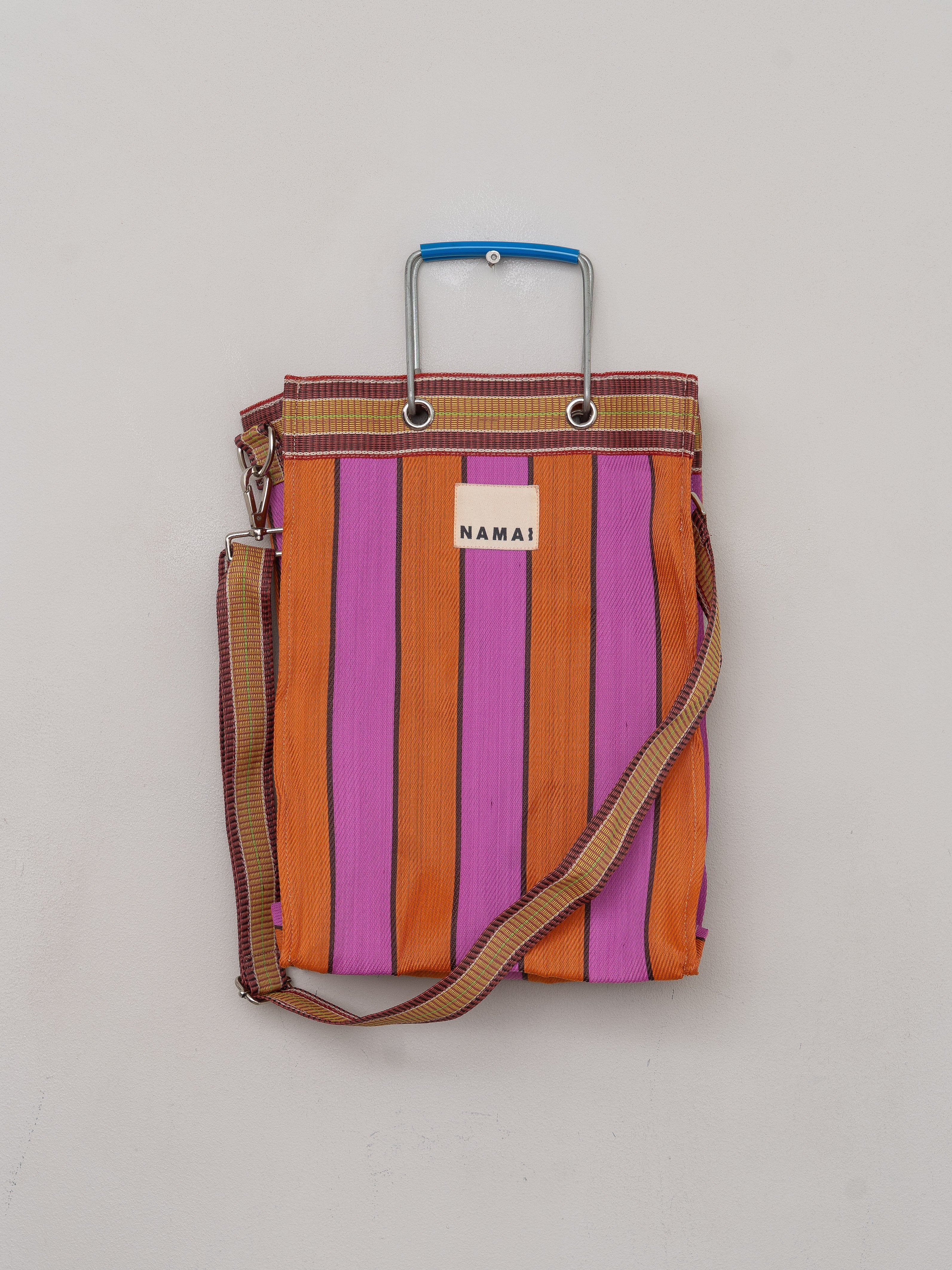 The Goa Market Recycled Nylon Tote Bag- Melon Pop