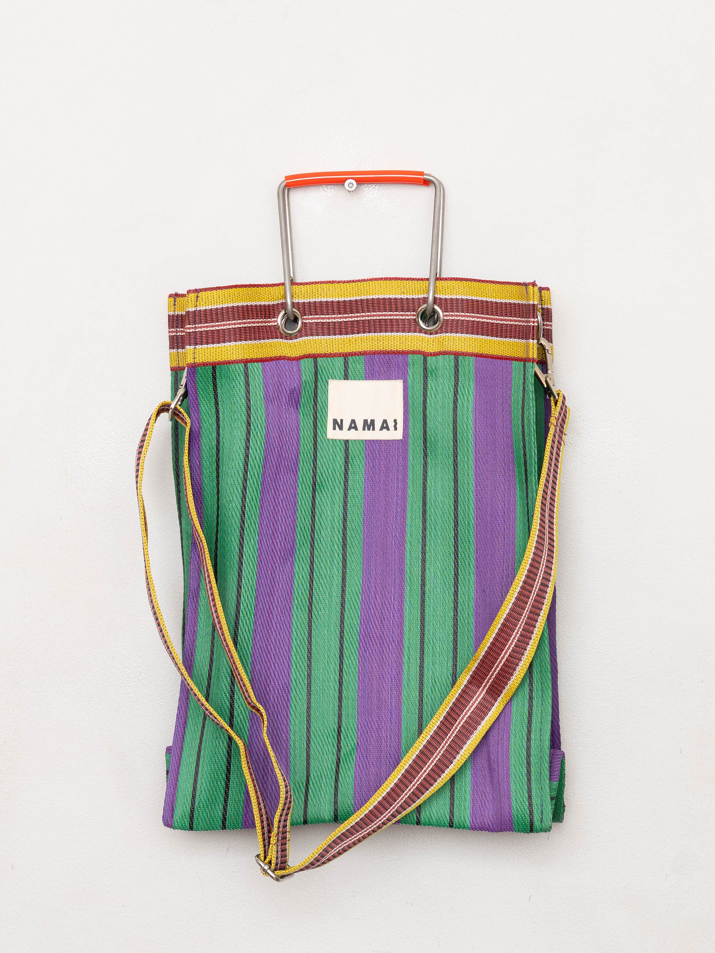 The Goa Market Recycled Nylon Tote Bag- Grape Verde