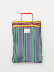 The Goa Market Recycled Nylon Tote Bag- Grape Verde