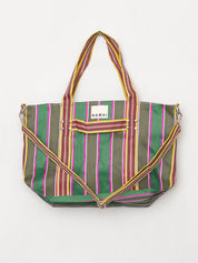 The Goa Recycled Nylon Travel Tote - Midnight Plum
