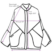 The Ishani Quilted Indigo Kantha Jacket