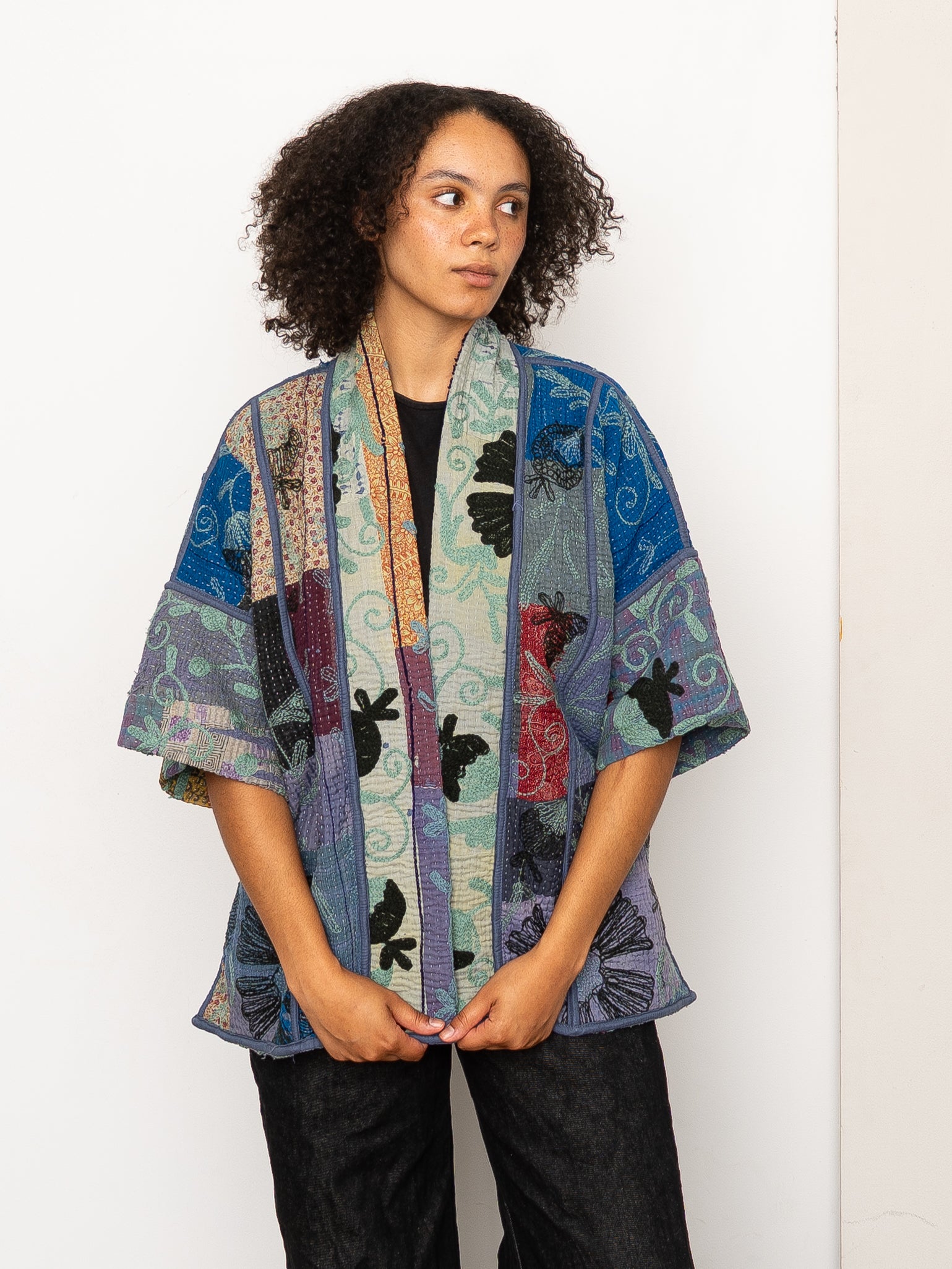 The Gita Short Sleeve Quilted Jacket