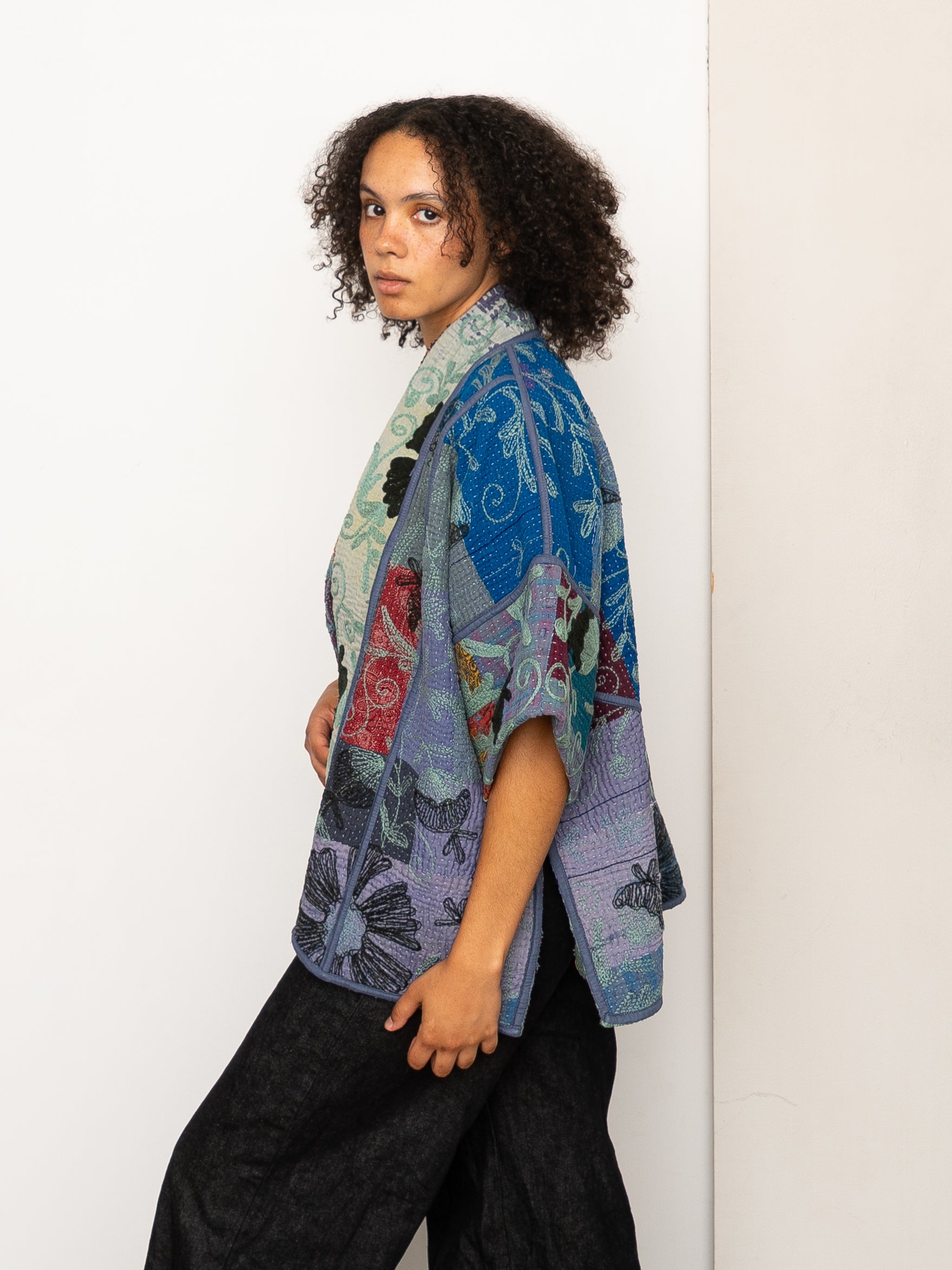 The Gita Short Sleeve Quilted Jacket