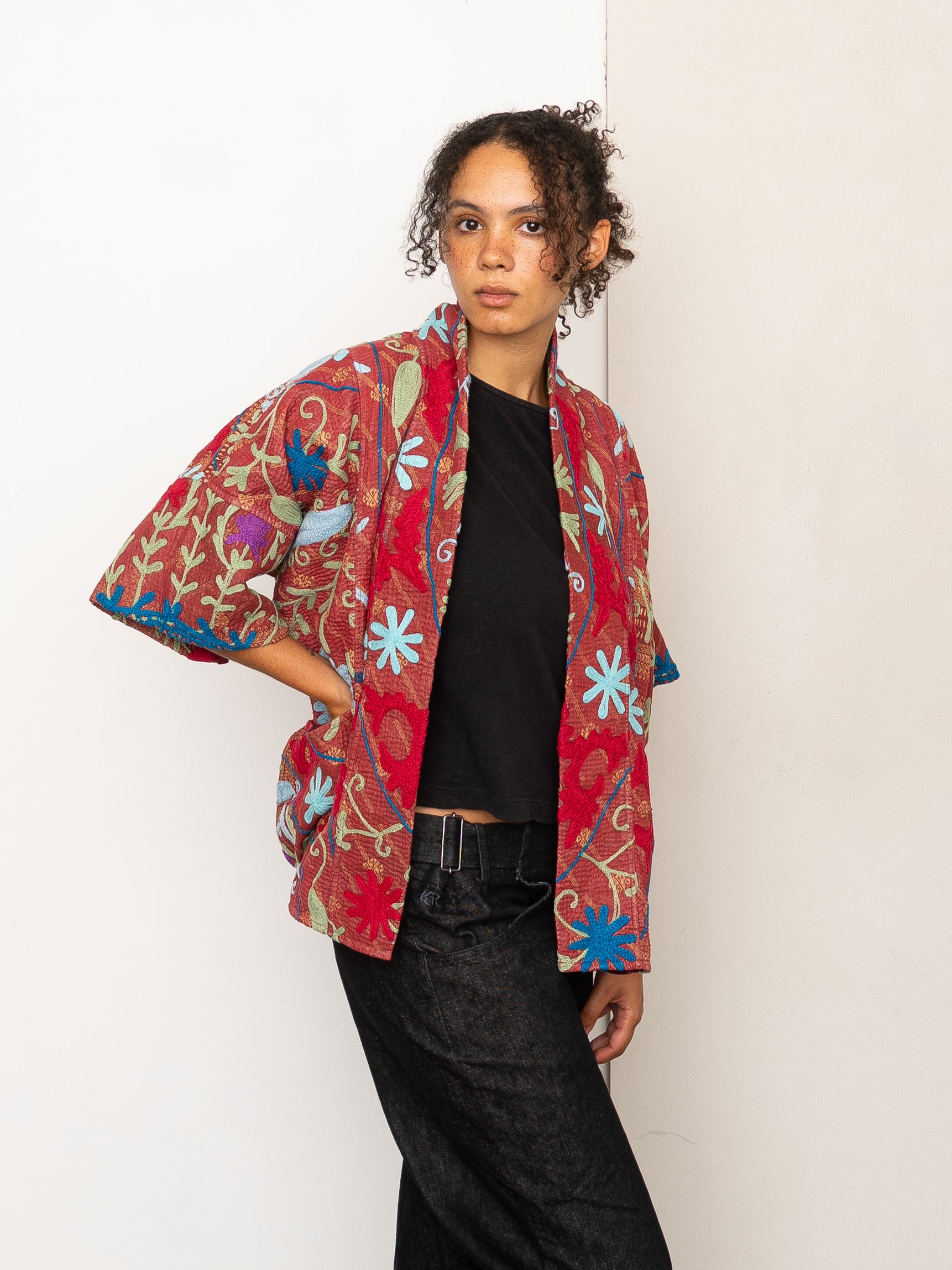 The Gita Short Sleeve Quilted Jacket