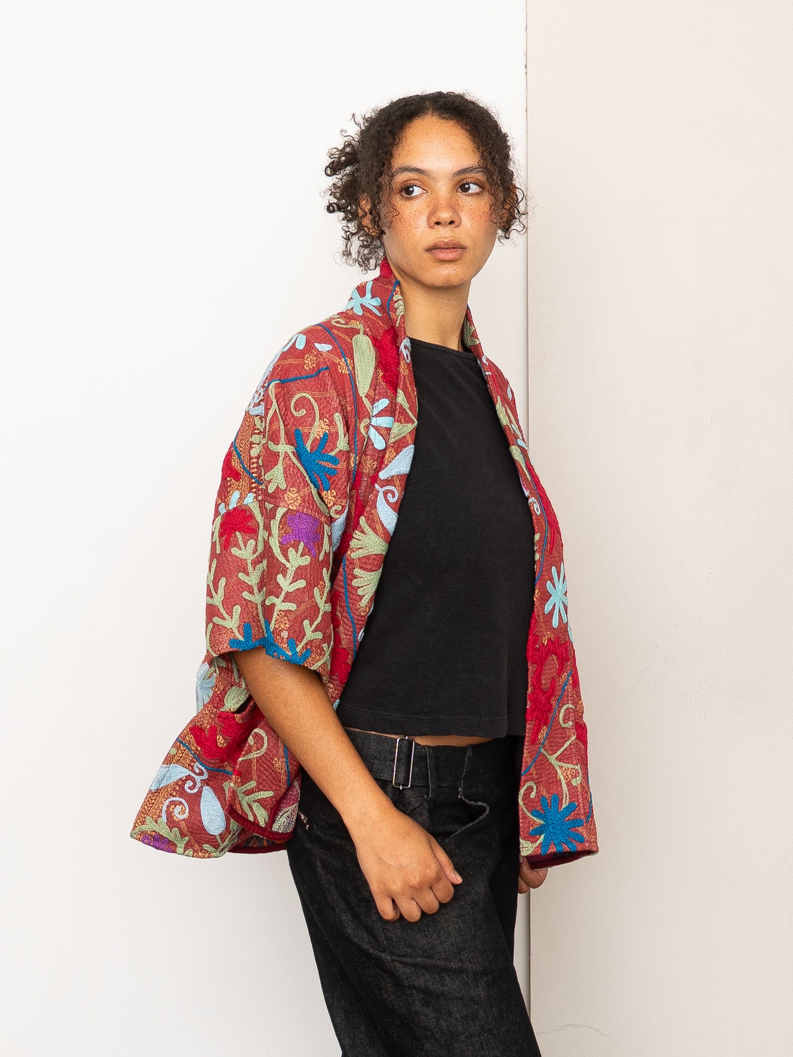 The Gita Short Sleeve Quilted Jacket