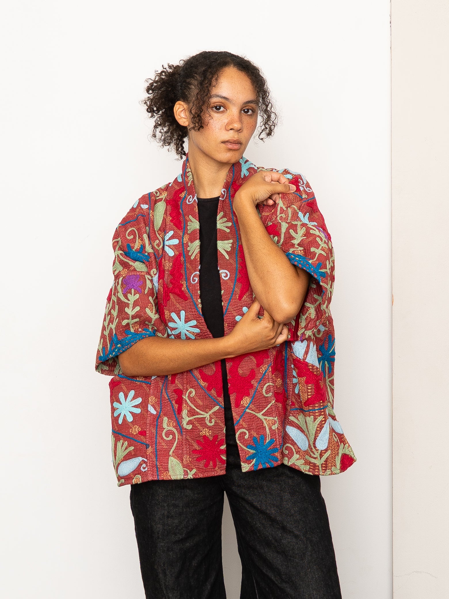 The Gita Short Sleeve Quilted Jacket