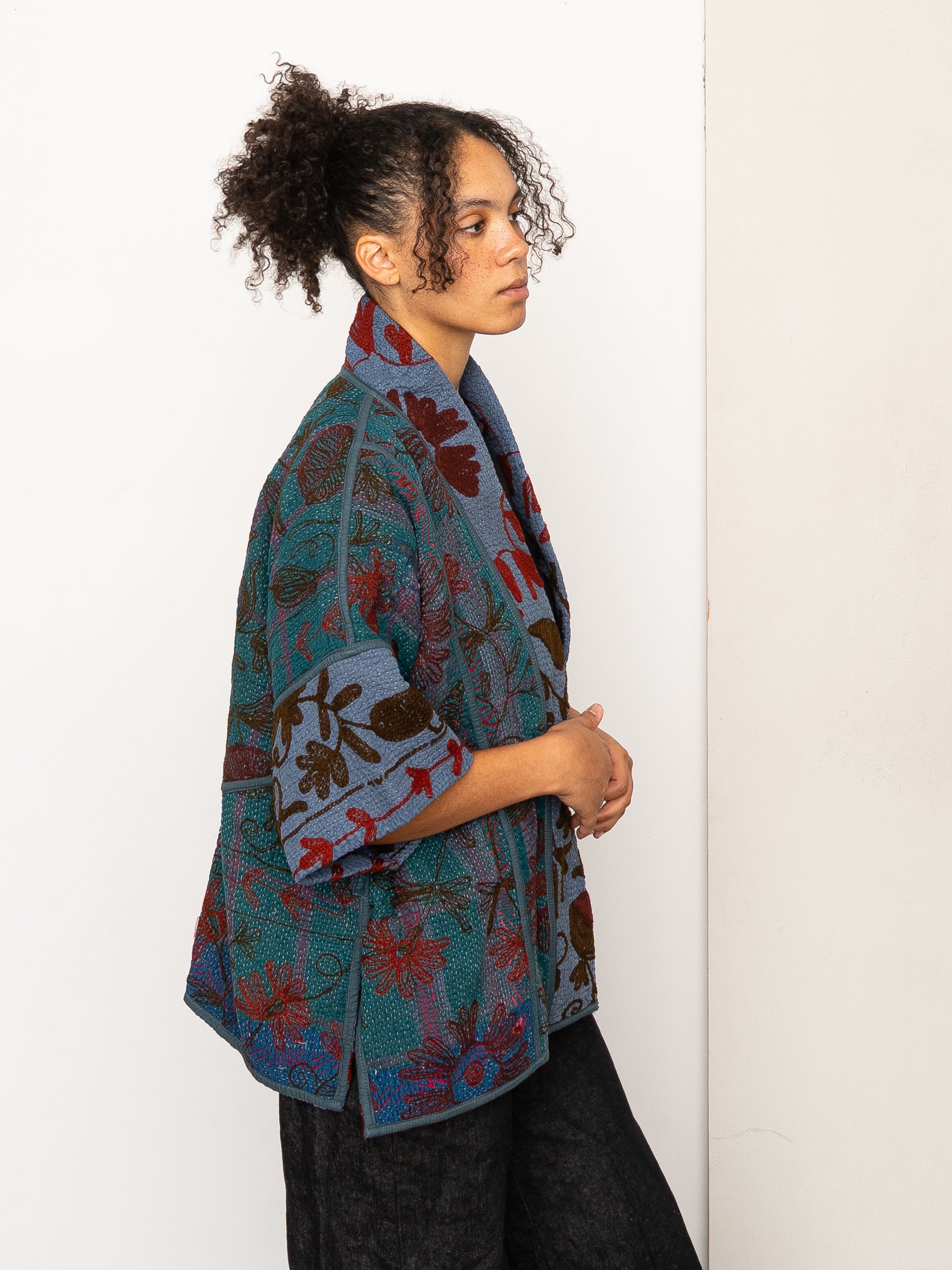The Gita Short Sleeve Quilted Jacket