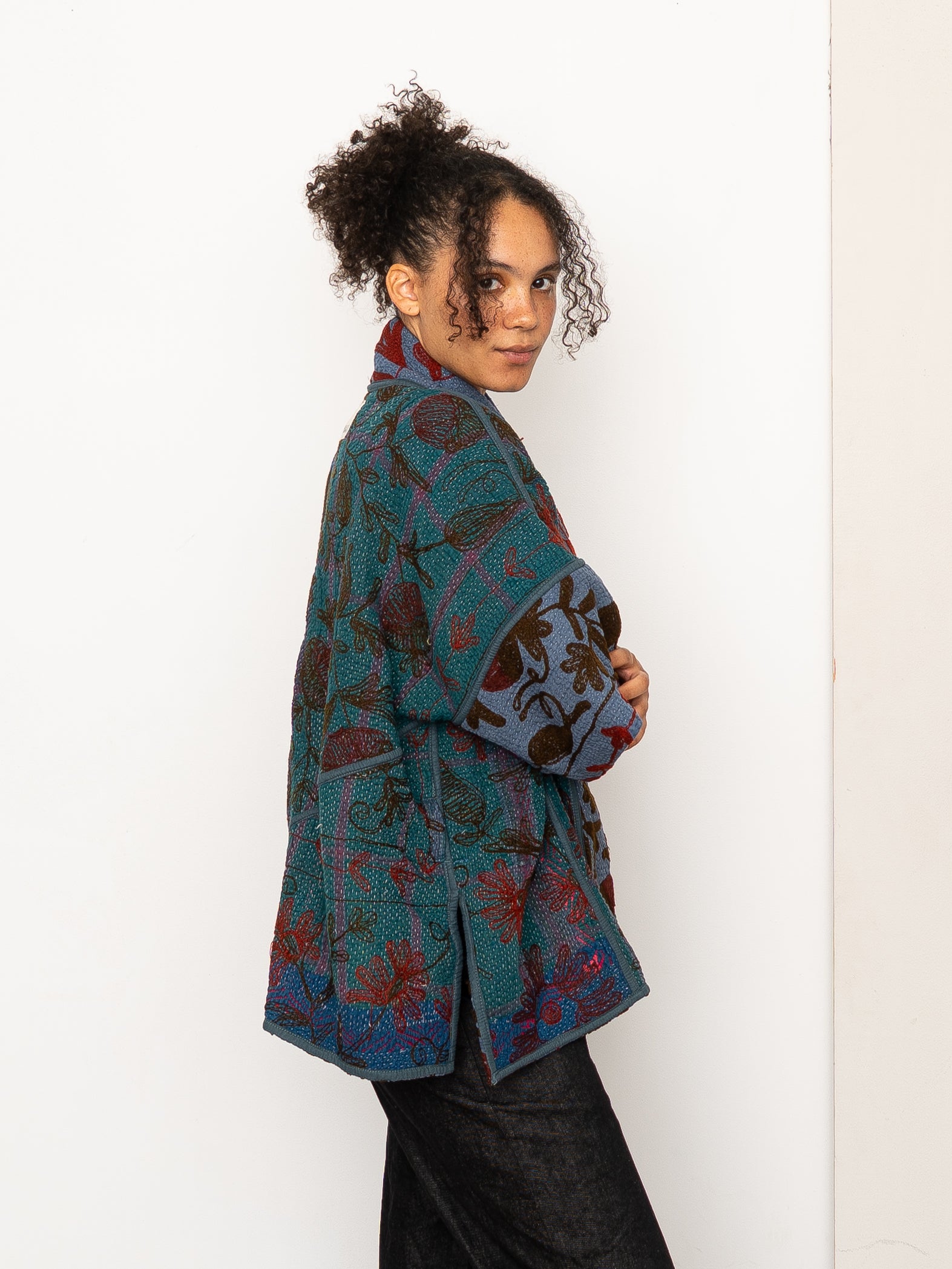 The Gita Short Sleeve Quilted Jacket