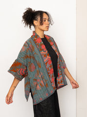 The Gita Short Sleeve Quilted Jacket