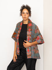 The Gita Short Sleeve Quilted Jacket