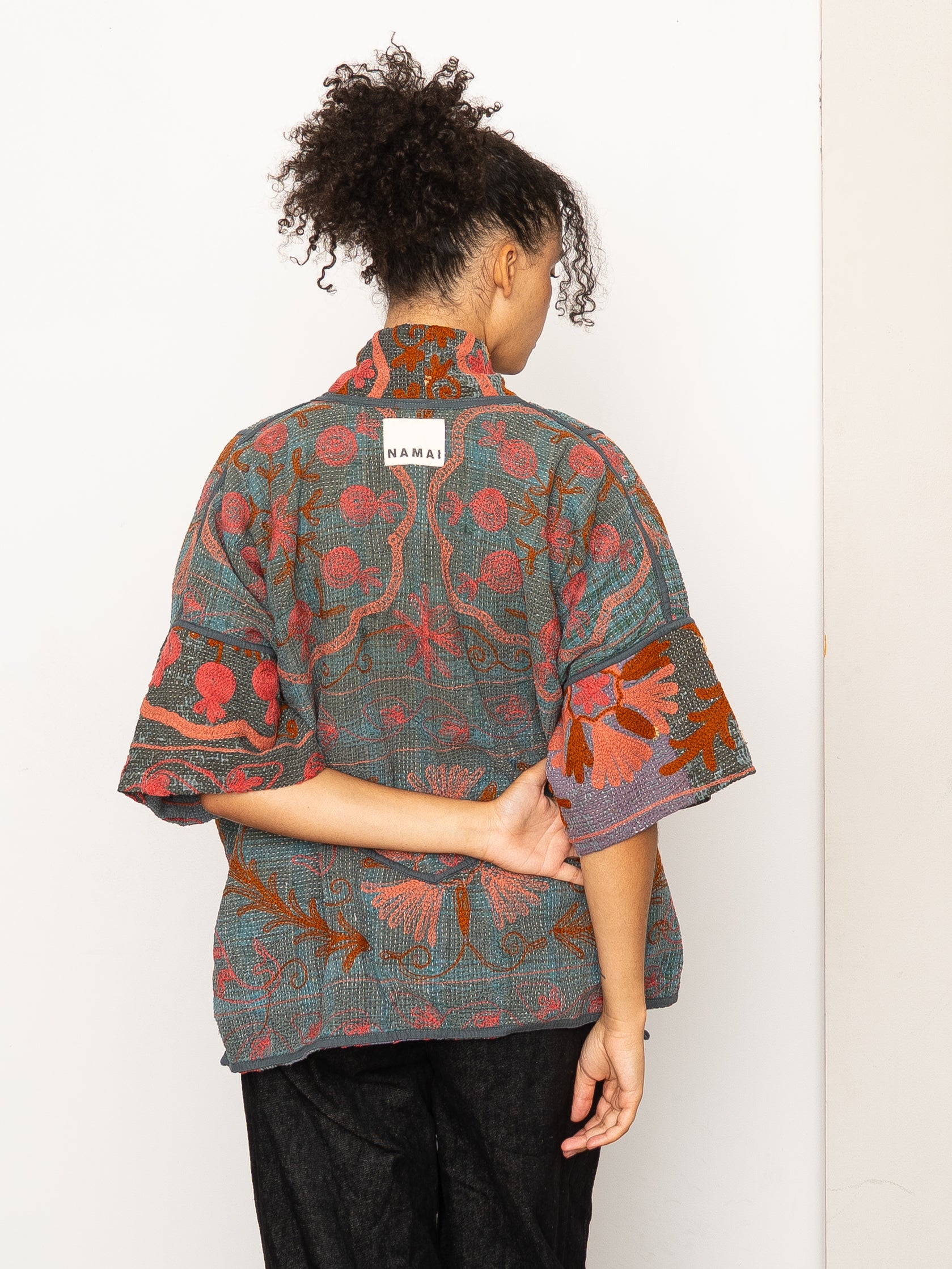 The Gita Short Sleeve Quilted Jacket
