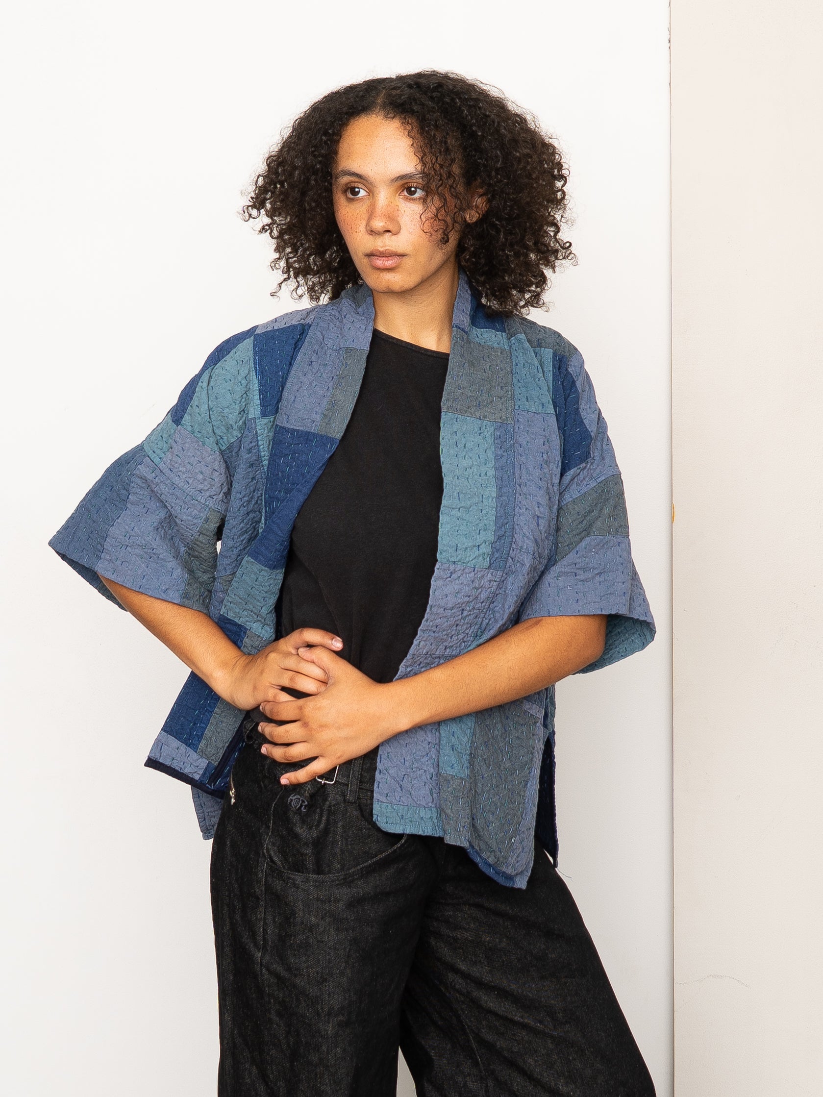 The Gita Short Sleeve Quilted Jacket