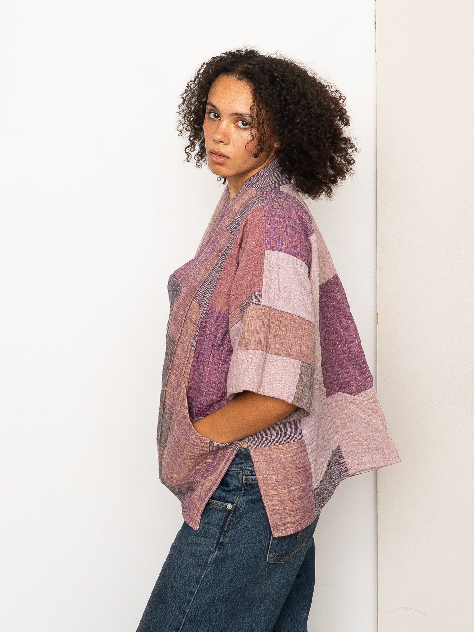 The Gita Short Sleeve Quilted Jacket