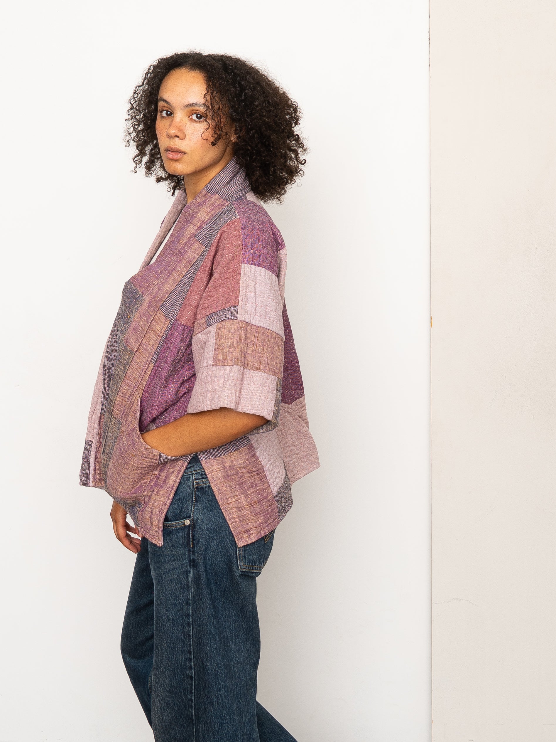 The Gita Short Sleeve Quilted Jacket